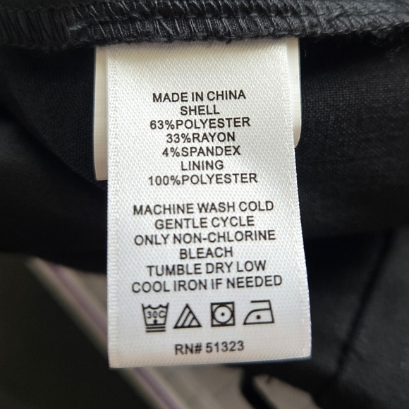 1. State Women's Black Tailored Dress Shorts Sz 12 Pleated High Waist Pockets - Picture 10 of 11